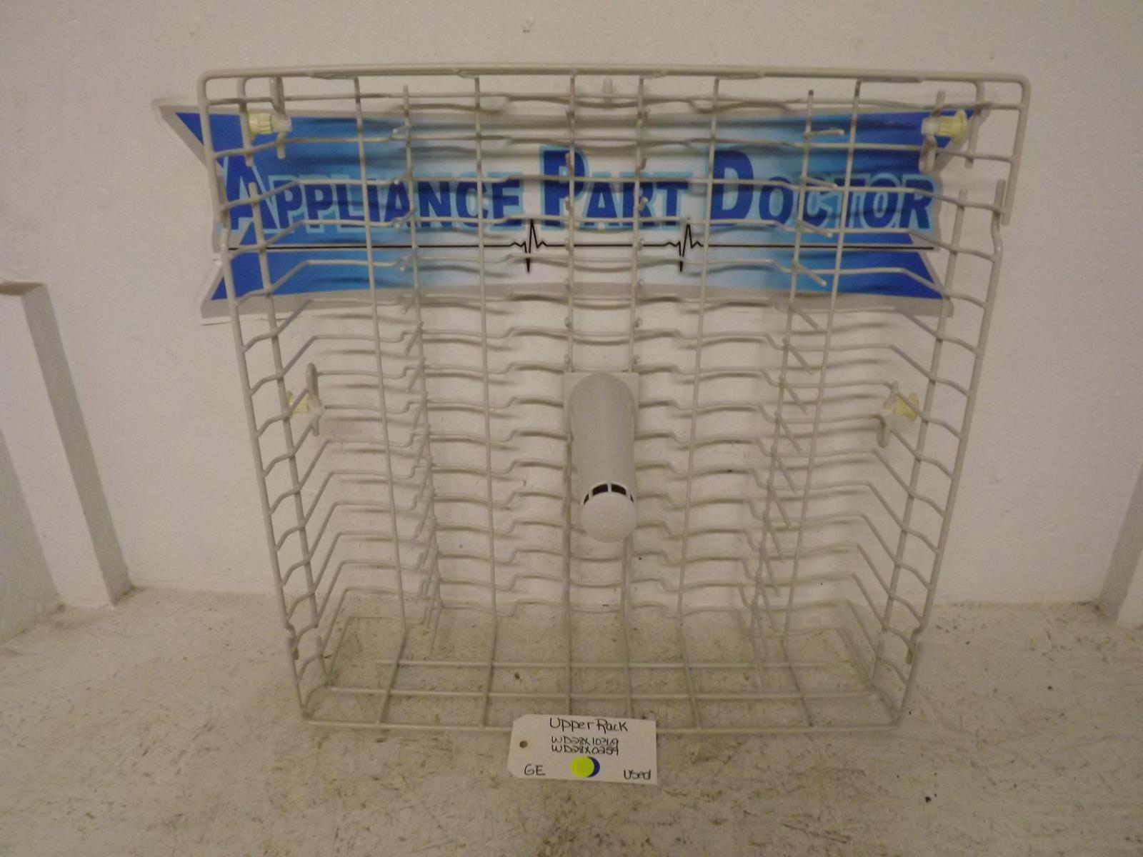 GE Dishwasher WD28X10369 WD28X0259 Upper Rack Used GE Dishwasher WD28X10369 WD28X0259 Upper Rack Used